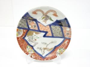 古伊万里　色絵　金彩　五寸皿